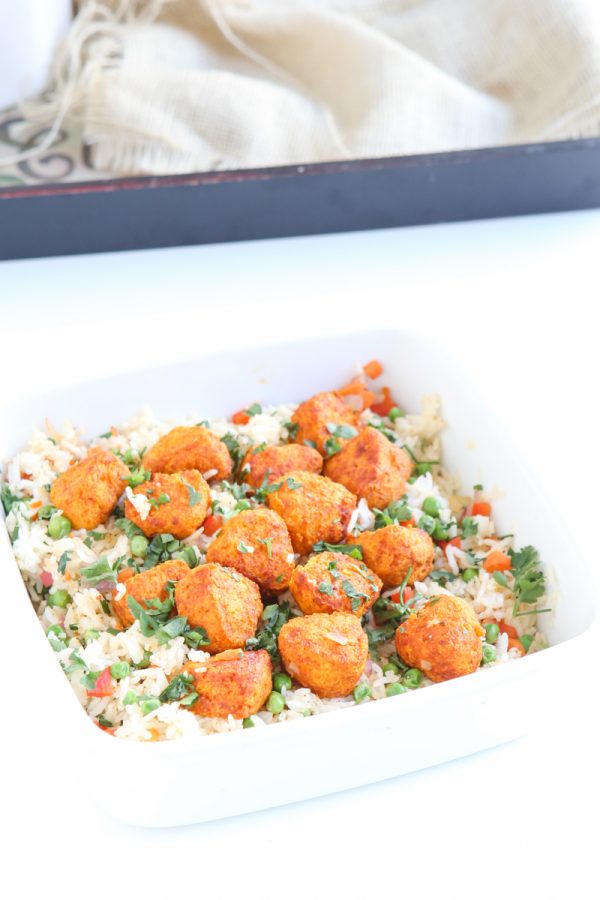 Tandoori Chicken and Rice Casserole