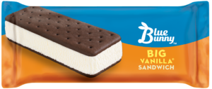 Blue Bunny Ice Cream Sandwich