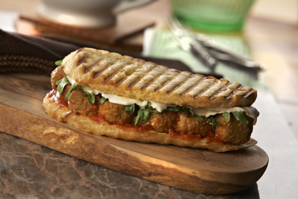 Italian Style Meatball Panini