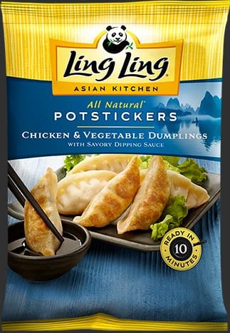 Ling Ling Chicken And Vegetable Potstickers Easy Home Meals