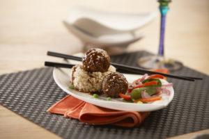 asian meatballs