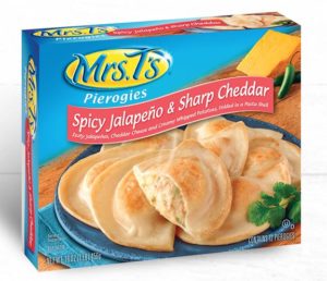 Spicy Jalapeno and Sharp Cheddar Pierogies