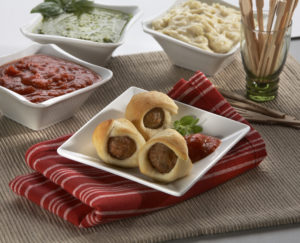 Crescent Wrapped Meatballs