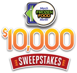 March Frozen Food Month 10K Sweeps logo