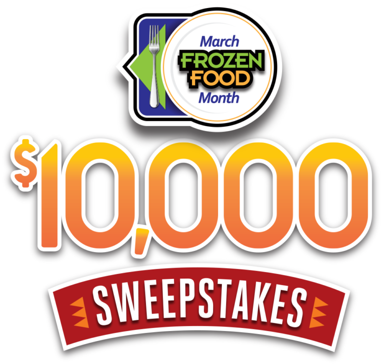 March Frozen Food Month 10K Sweeps logo