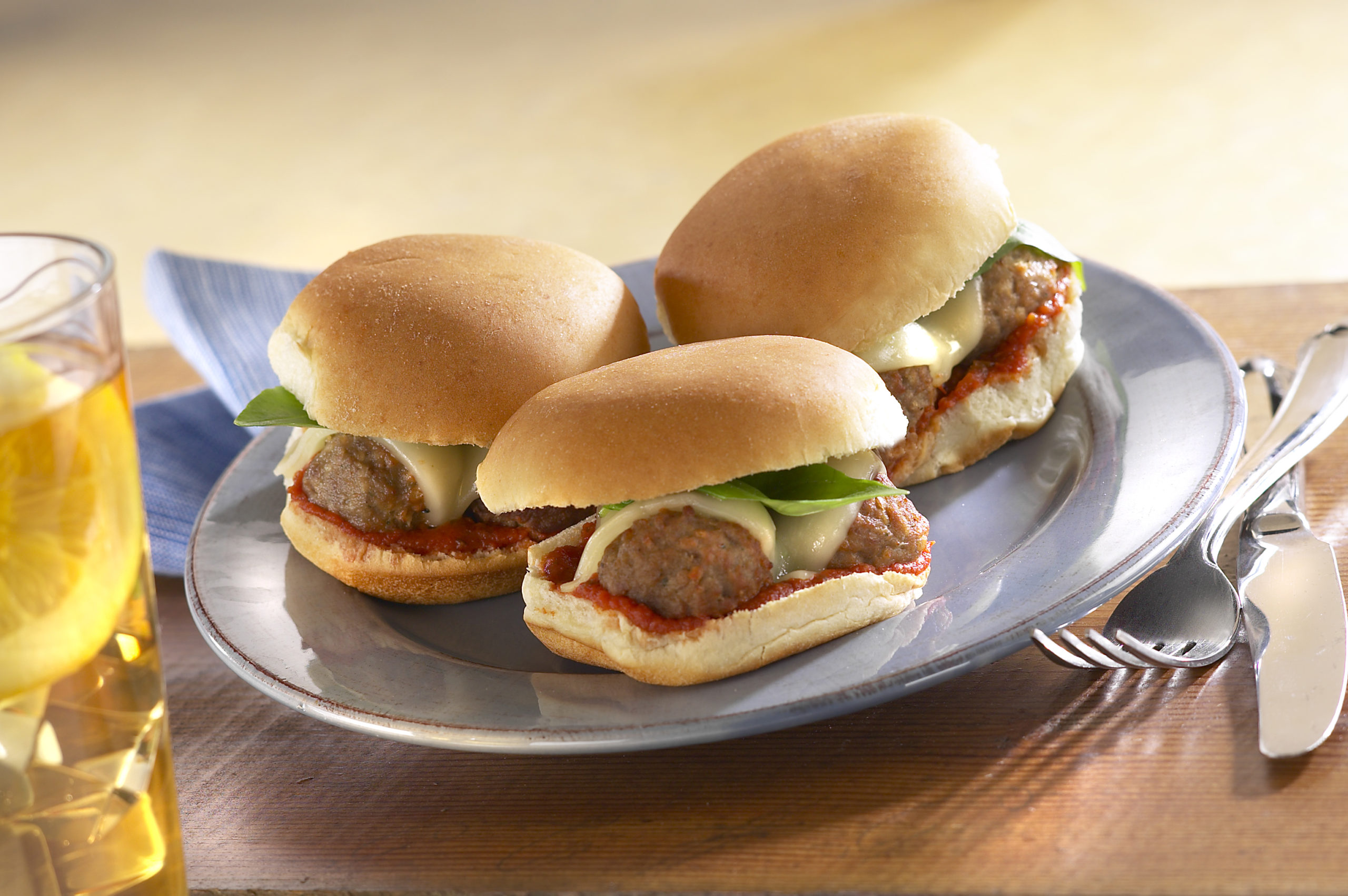 Italian Meatball Slider - Rosina Products, Inc. Recipes