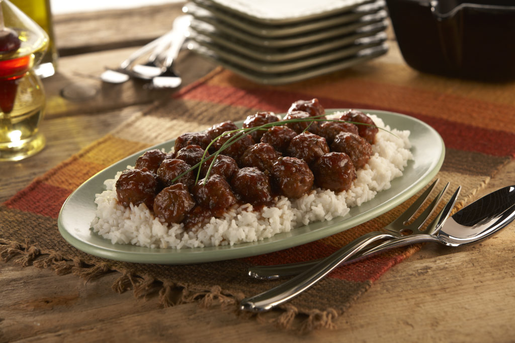 Maple Chili Meatballs