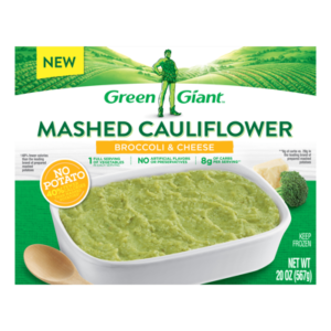 Green Giant Mashed Cauliflower Broccoli & Cheese