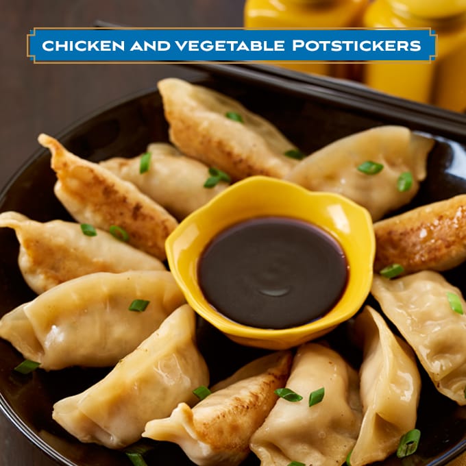 Chicken Vegetable Potstickers Easy Home Meals