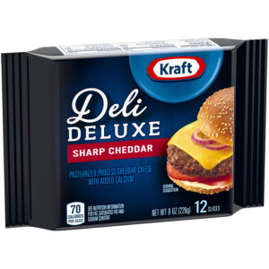 KRAFT Deli Deluxe Sharp Cheddar