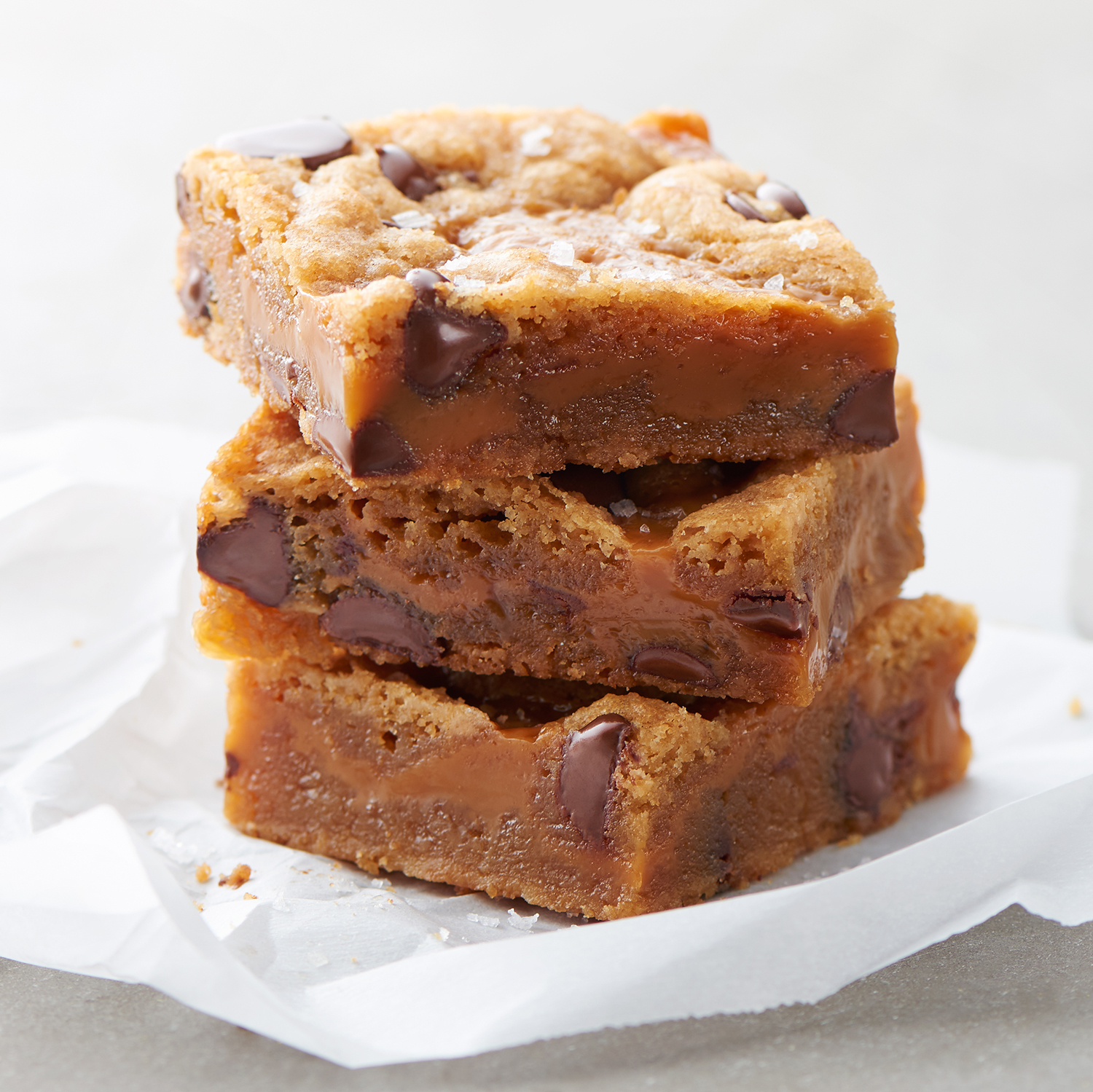 Salted Caramel Browned Butter Chocolate Chip Bars Land O'Lakes, Inc.