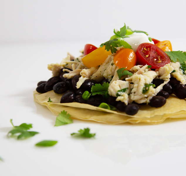 Phyllo Chicken Tostadas - Athens