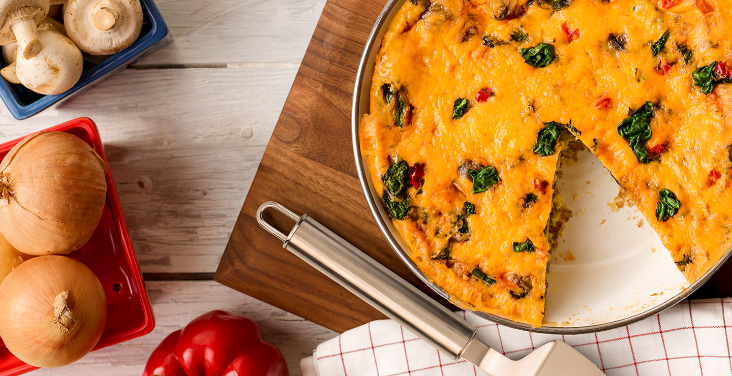 Farmer's Market Frittata - Borden® Cheese
