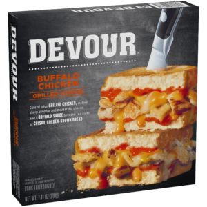 Devour Buffalo Chicken Grilled Cheese