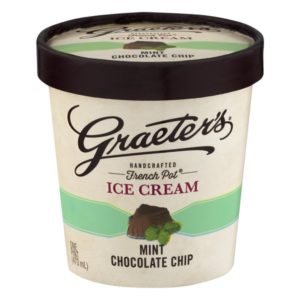 Graeter’s Mint Chocolate Chip Ice
