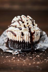 Mint Chocolate Ice Cream Cupcakes