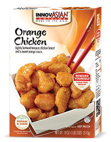 InnovAsian Cuisine orange chicken