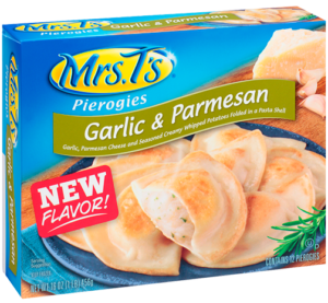 Mrs. T's Garlic Parmesan Pierogies