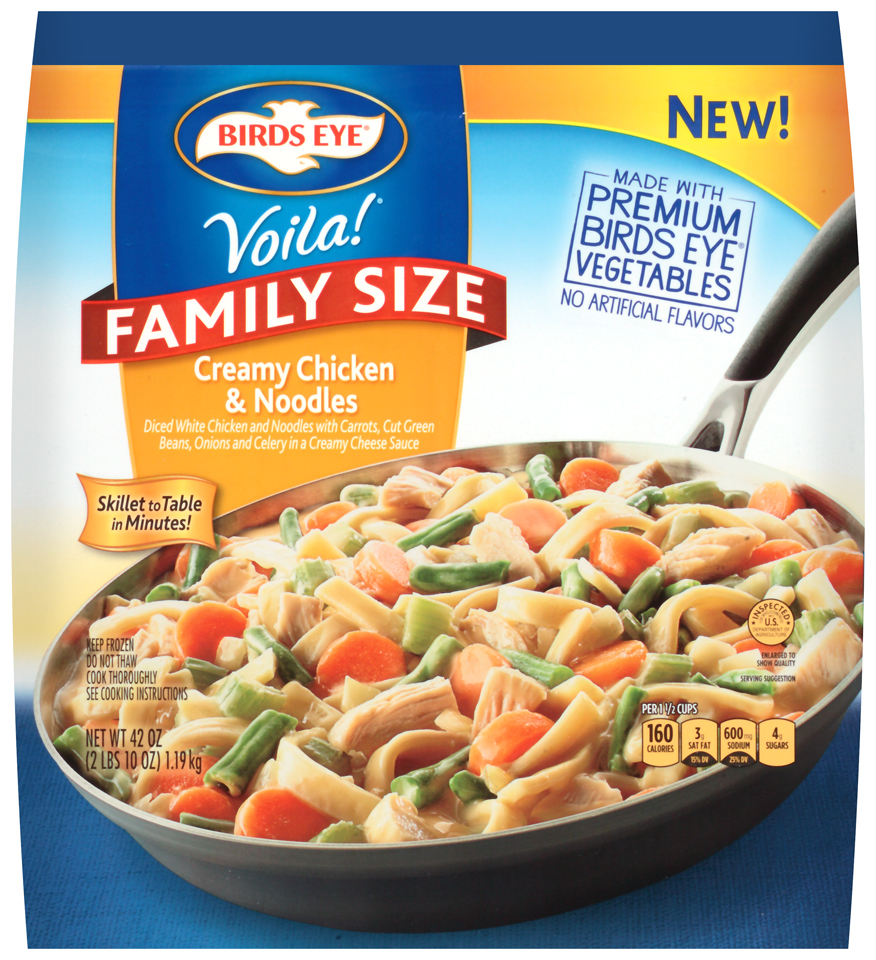 Birds Eye Voila Creamy Chicken and Noodles Easy Home Meals