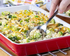 Broccoli Cheddar Casserole