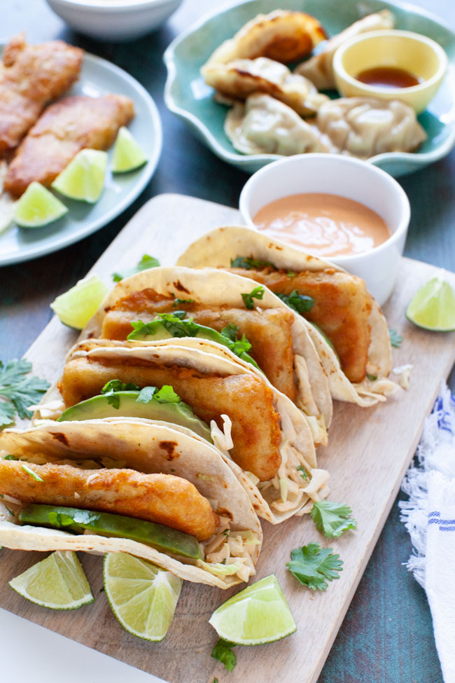 Asian Fish Tacos