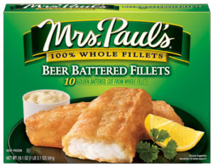 Mrs Pauls Beer Battered Fish Fillets