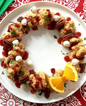 Chicken Bites Holiday Wreath