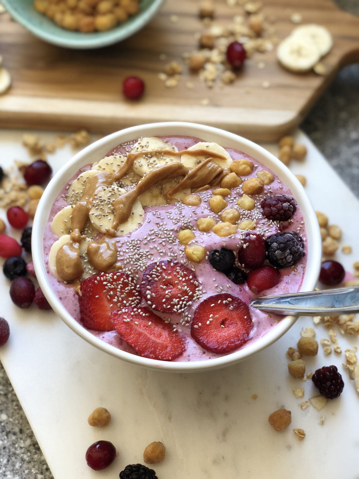 Power Berry Smoothie Bowl Easy Home Meals