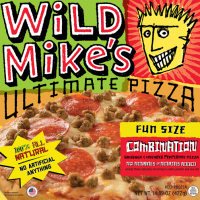 Wild Mikes Fun Size Combination Pizza