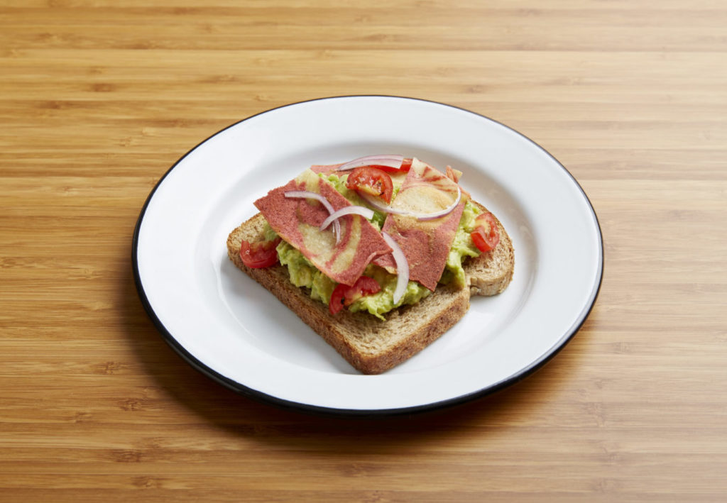 MorningStar Avocado Veggie Bacon Toast