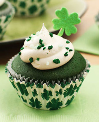 Kraft Green Velvet Cupcakes