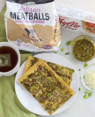Meme Mediterranean Meatball Flatbread