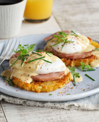 Puff Egg Benedict