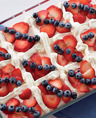 Patriotic Quilt Cake
