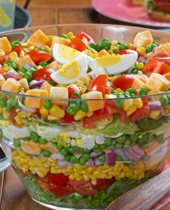 MFTK Party Perfect Stacked Salad