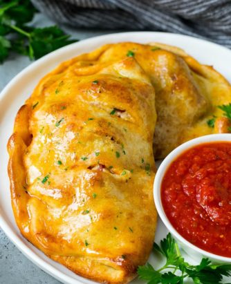 Sara Sausage Calzones