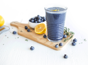 Silk Blueberry Lemon Thyme Smoothie