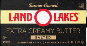 Land O Lakes Salted Extra Creamy Butter carton