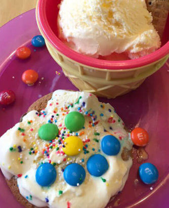 Blue Bunny Ice Cream Pizza