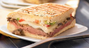 st Beef Provolone Panini