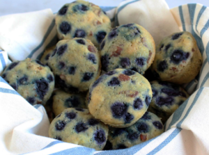Dole Gluten Free Blueberry Corn Muffin Bites