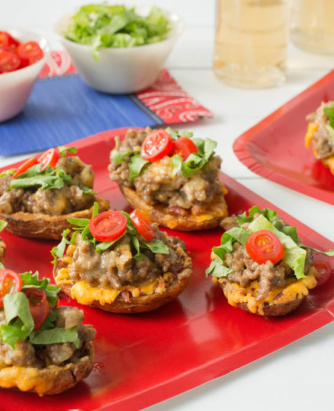 Farm Rich Cheeseburger Potato Skins
