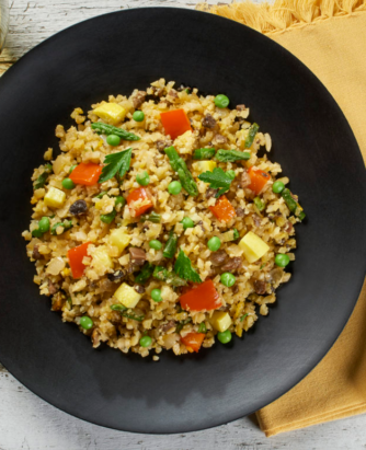 Green Giant Riced Cauliflower Medley Paella