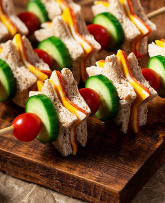 Sargento Mini Star Sandwich Skewers