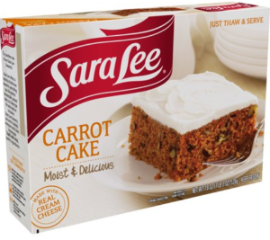 Sara Lee Carrot Cake