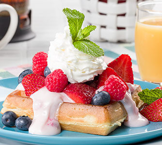 MFTK Very Berry Waffles