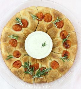 Dawn Ranch Dip Bread Wreath