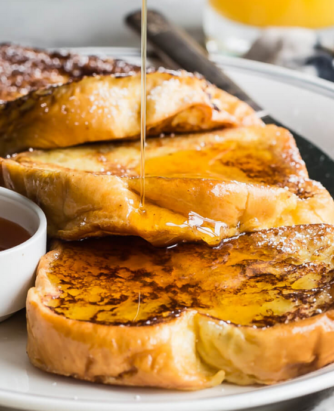 Pete and Gerrys Eggnog French Toast