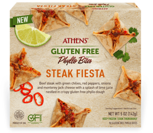 Athens Gluten Free Steak Fiesta Phyllo Bites