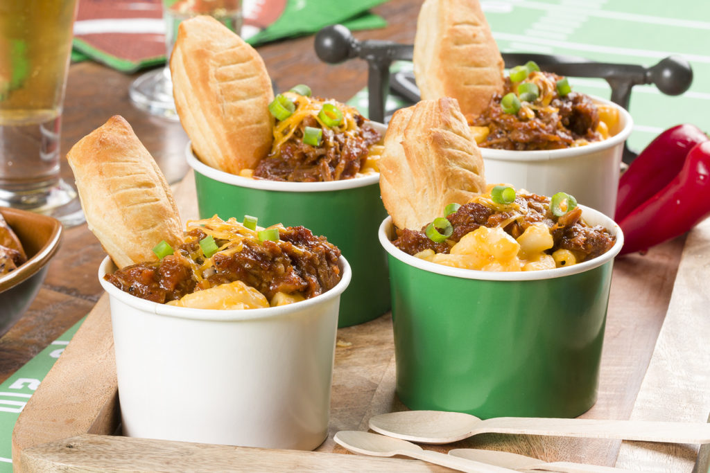 MFTK Game Day BBQ Mac & Cheese Cups